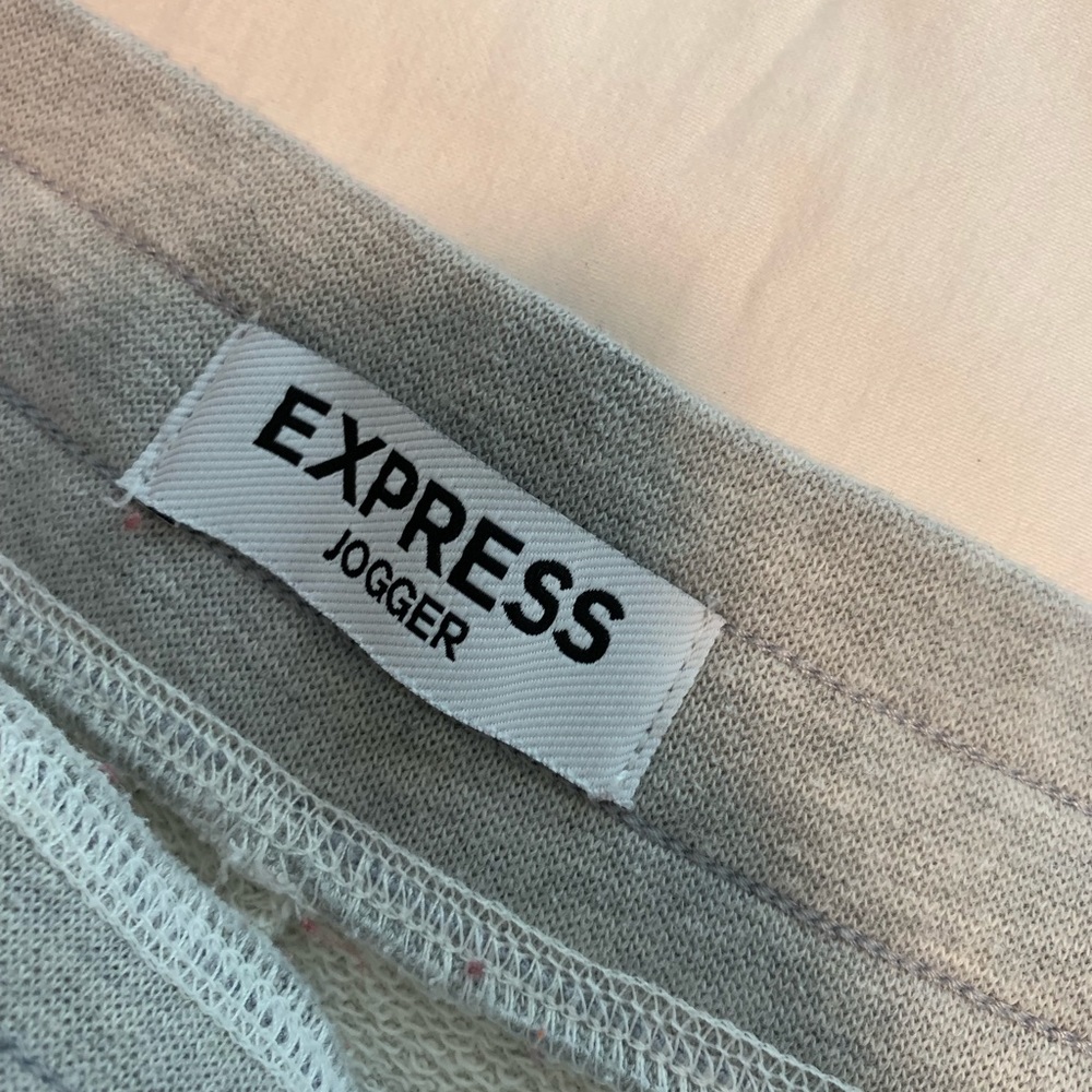 Express Gray Sweatpants - Picture 2 of 4